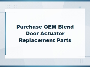 Buy Oem Blend Door Actuator for Electrical Wiring Troubleshooting
